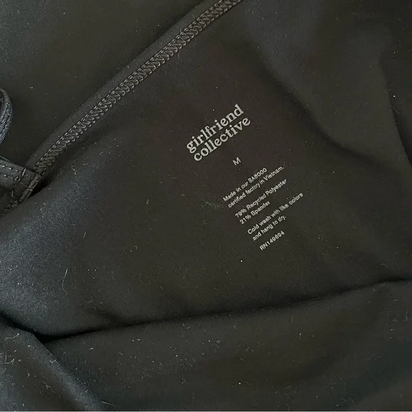 Girlfriend Collective The Unitard Black - Picture 5 of 9